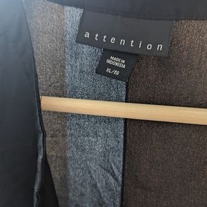 Women's black dress shirt/blouse, size XL